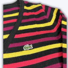 Pull Lacoste Col V Multicolor - XS