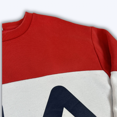 Sweat Fila Rouge, Blanc et Bleu - L